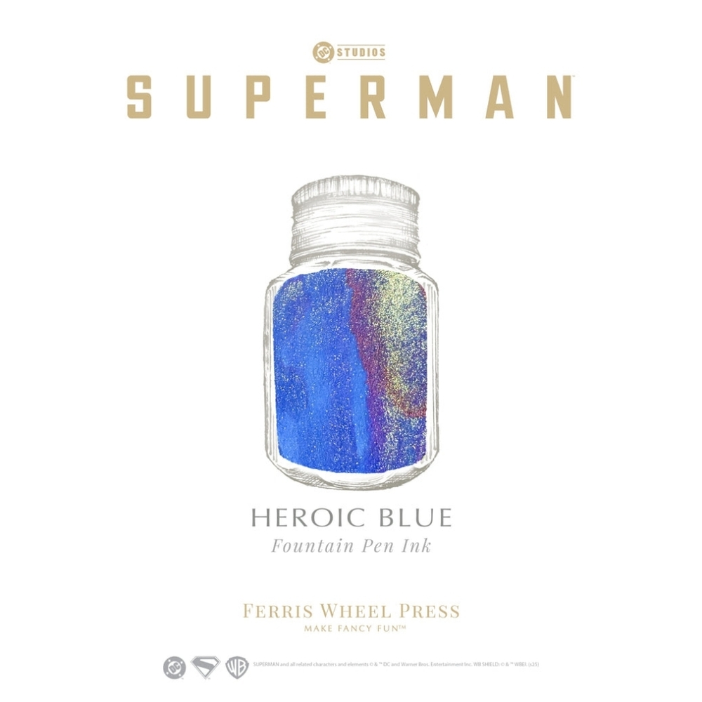 ⭐*NIB!* Superman Collection Heroic Blue Ink - PEN NOT INCLUDED - Picture 2 of 5